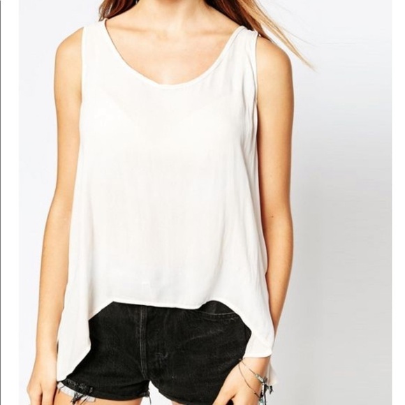 Free People Washed Away Drapy Tank Top Size Small - Picture 13 of 15